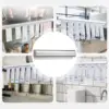 Kitchen Ticket Holder Restaurant Order Holder Slide Check Rack Paper Tab Clip Display Organizer Guest Receipt Bill Hanging Rack 2