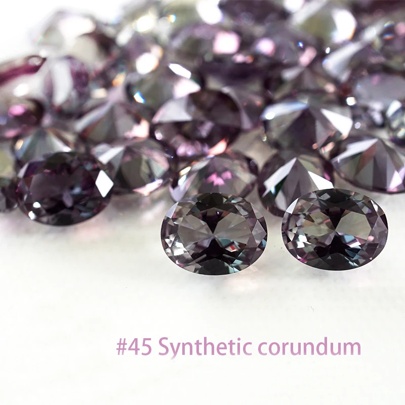 thumbnail image 2 of Lab-Created Alexandrite Round Corundum Gemstones – Sizes 1mm To 16mm | Synthetic Gem For Jewelry Making 2 of 13
