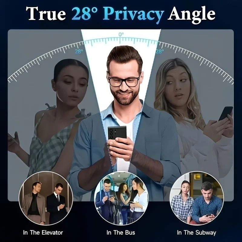 3-Pack Privacy Hydrogel Screen Protector Film
