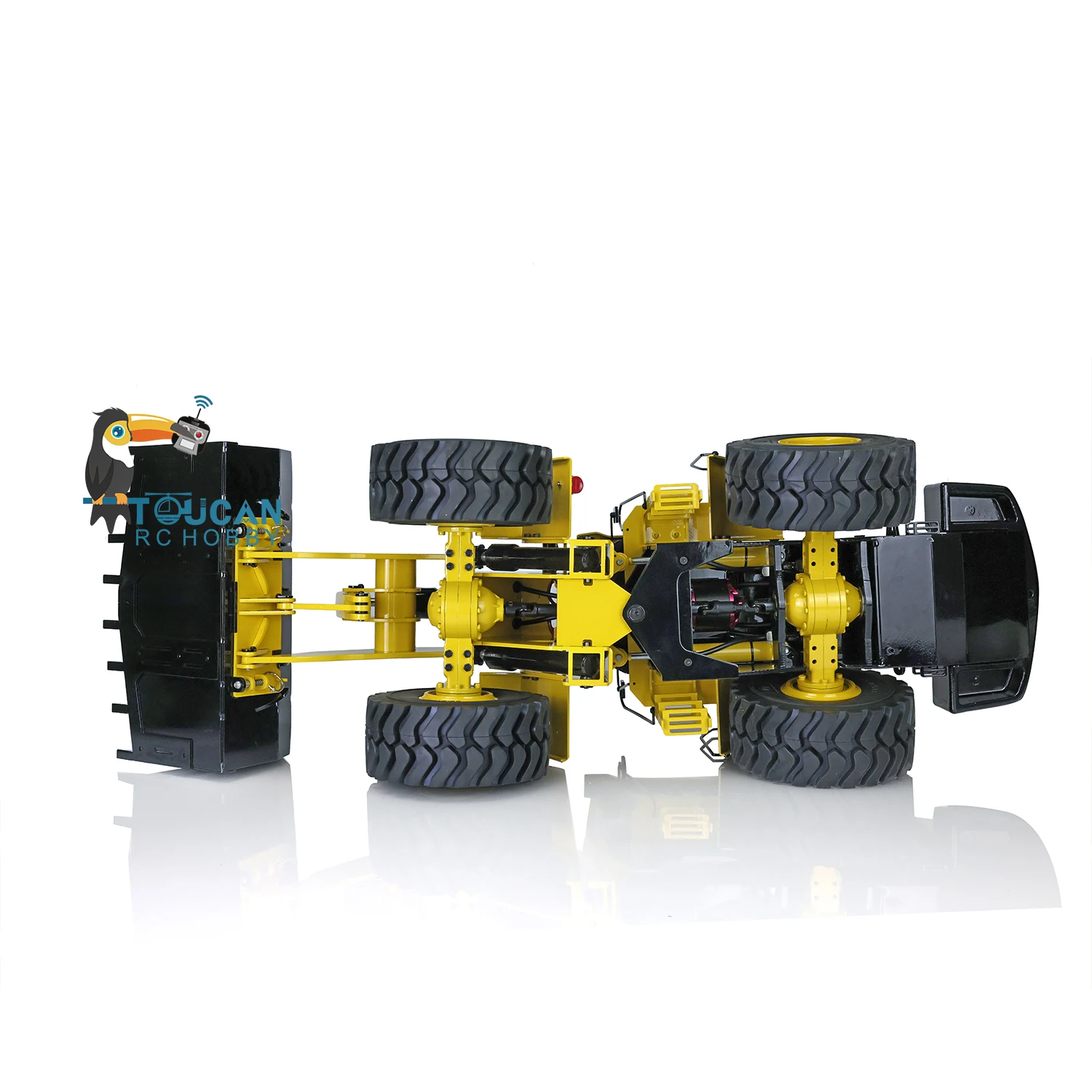 Metal XDRC 1/14 RC Hydraulic Wheel Loader Model 980L RTR Engineering Wheel Loader Model Toys As Boy Christmas Present THZH1286 6