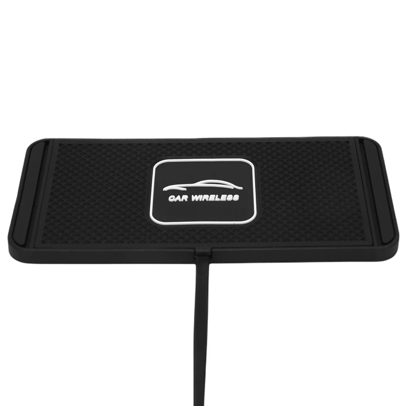 

5X 5/7.5/10W C1 Car Qi Wireless Charger Pad Fast Charging Dock Station Non-Slip Mat