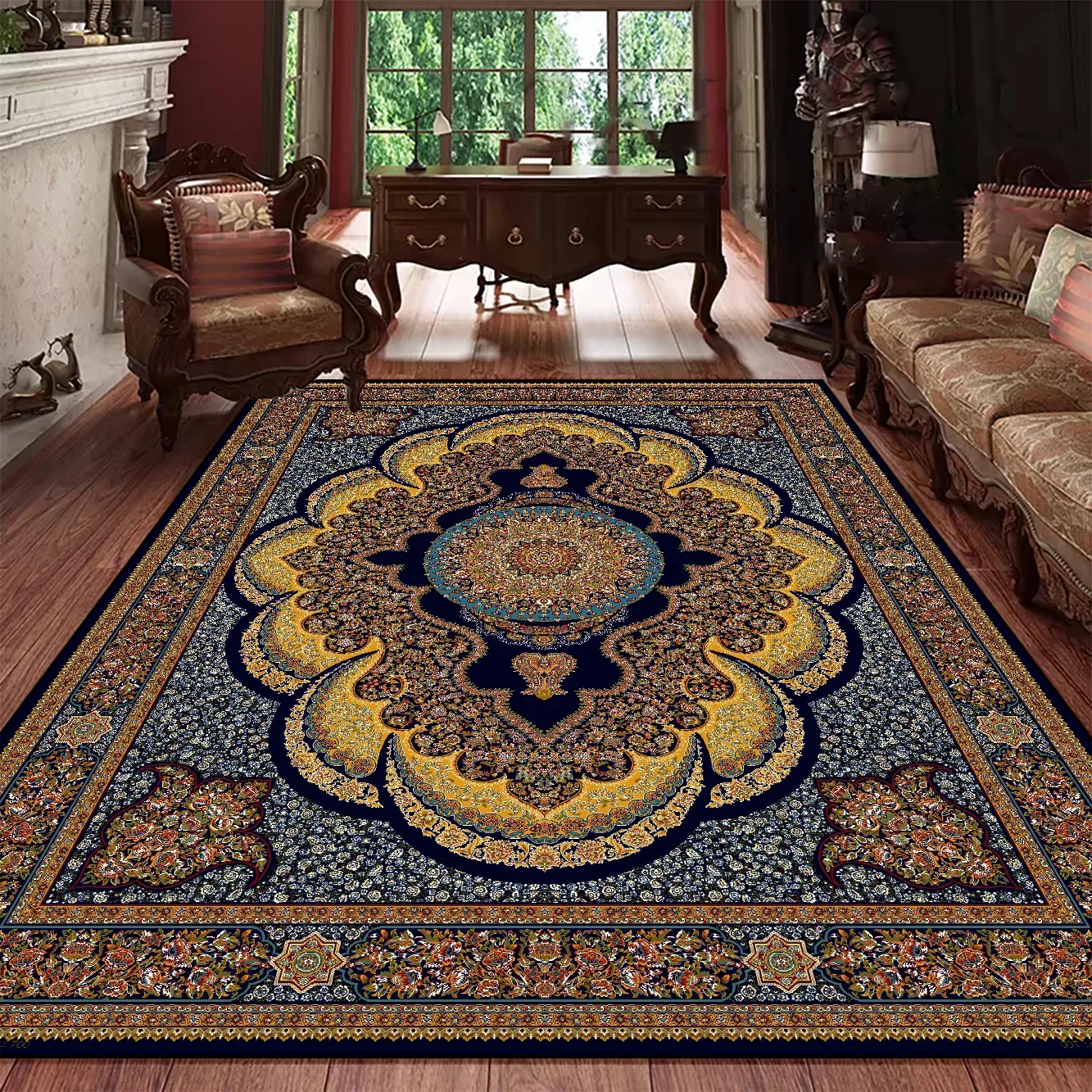 TAPISO Lazur Tappeto Passatoia Moderno Astratto Corridoio Salotto Ingresso Grigio Pelo Corto 80 X 170 Cm | Leroy Merlin - Foto 3