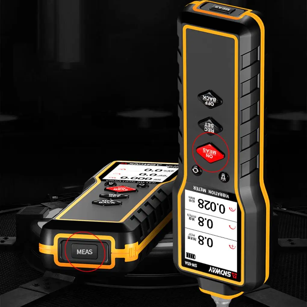 Accurate Results Vibration Meter For High Performance Monitoring High Sensitivity Vibration Meter 4