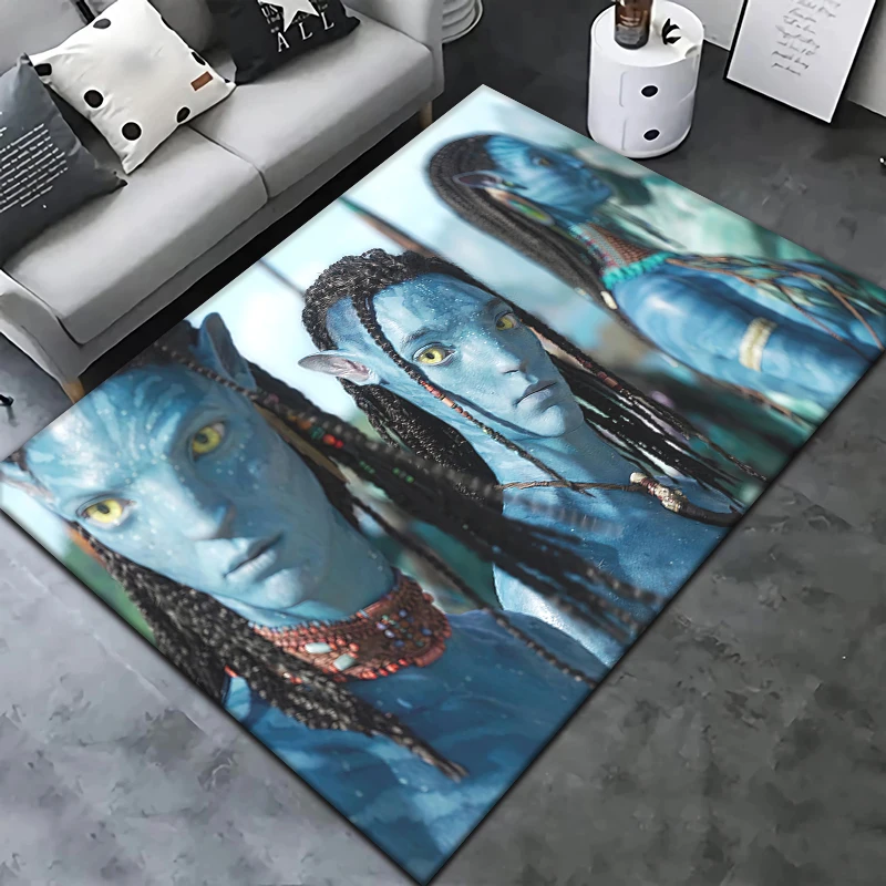 

Disney Avatar Movie Pictures Rug Living Room Decoration Rugs for Bedroom Living Room Rug Home Entrance Door Mat Kids Room Rug