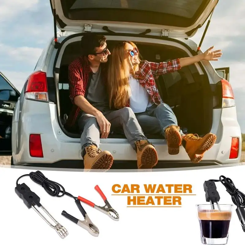 

Submersible Hot Water Heater Portable Submersible Instant Safe Warmer Auto Electric Tea Coffee Water Heater With Battery Clip