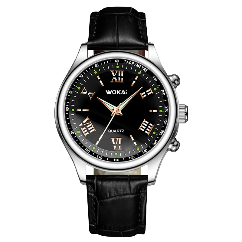 Fashionable Casual Women's Watch Geneva Double Level Belt Quartz Hand Students Watch womens quartz watch womens watch quartz watch women watches