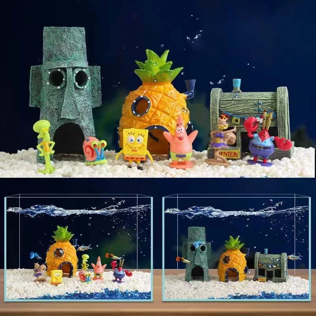 Spongebob Fish Tank Ornaments — free download