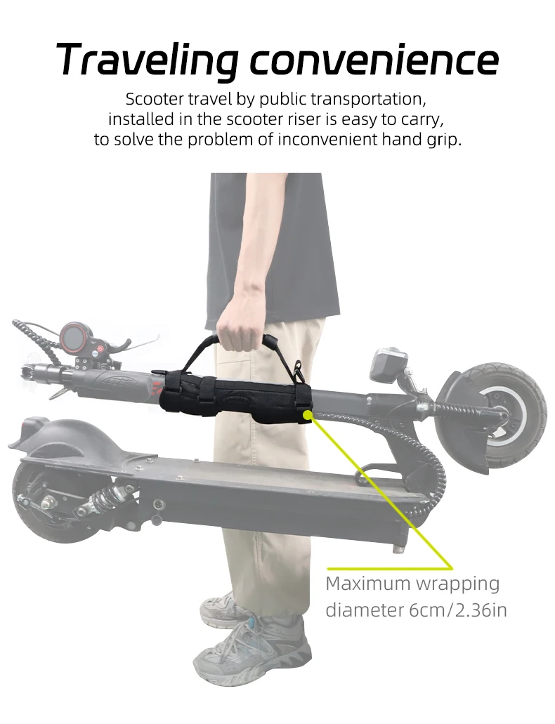 Description Picture 6 of itemFolding Bicycle Carrier Handle Hand Grip For Brompton Cycling Bicycle Frame Carry Shoulder Strap Bicycle Accessories