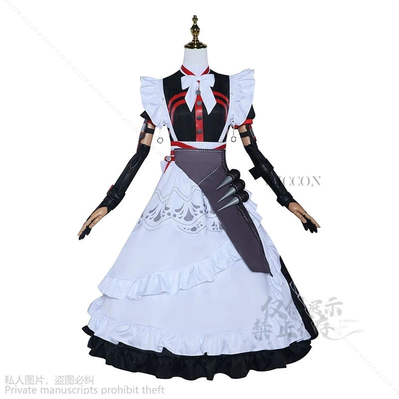 New Game Zenless Zone Zero Alexandrina Sebastiane Cosplay Sexy Costume Uniform Wig Anime Halloween Party Masquerade Women Props 21