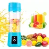 Portable Mini Blender for Shakes and Smoothies Rechargeable USB 380ML Traveling Fruit Juicer Cup Hand Fruit Blender Juicing Cup 2
