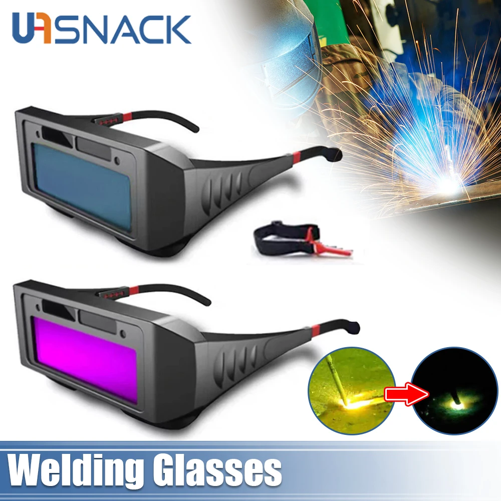 Automatic Dimming Welding Glasses Argon Arc Welding Solar Goggles