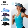 WRELS Sports Empty Top Hat Marathon Running Cross-Country Quick-Dry Sun Hat Sweat-Absorbing Sunscreen Hat for Men and Women 1