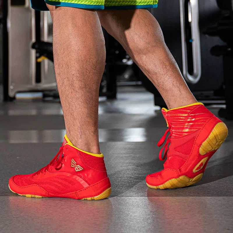 Weightlifting Shoes Multi-functional Mesh Breathable Training Shoes New Professional Gym Selling Men's Wrestling