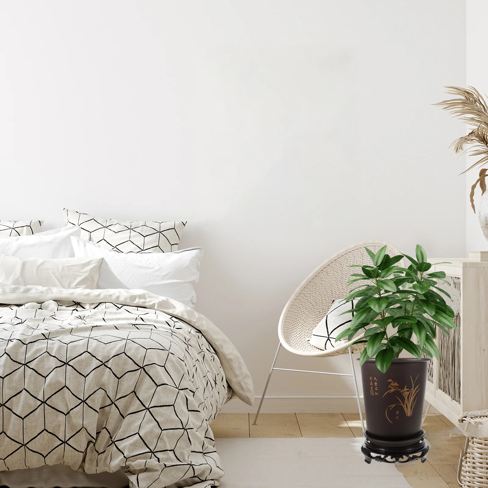 

Flowerpot Bonsai Gardening Flowerpots Orchid Plastic Plant Container Abs