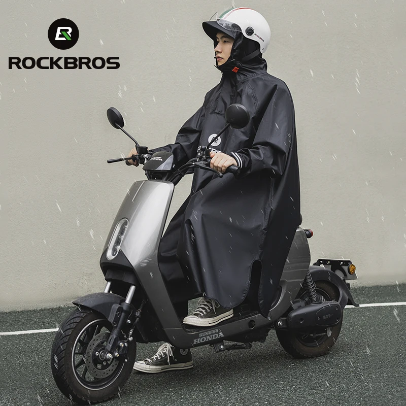 Bicycle Raincoat Cycling Jacket Poncho Rainproof Hooded Coat Commute Rain Cape Electromobile Waterproof Windproof Cloak cycling jacket cycling clothes