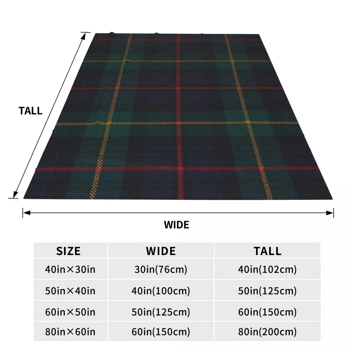 Farquharson Scottish Tartan Blanket Flannel Lightweight Throw Blankets Sofa Throw Blanket For Couch Travel Throws Bedspread 3