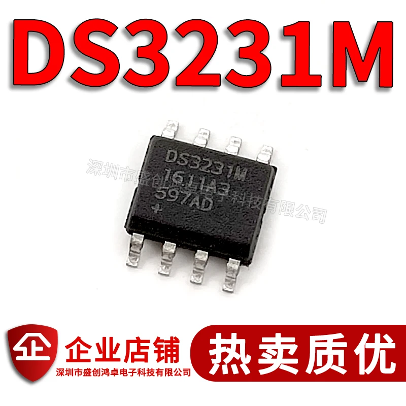 

free shipping DS3231MZ DS3231M SOIC-8 IC 10pcs