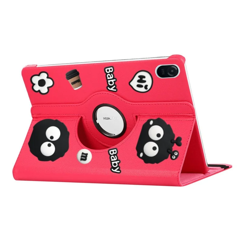 DIY Cartoon Black Coal Balls Kids Tablet Case, 11-Inch Shell Cover