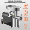 VEVOR Stainless Steel Commercial Meat Grinder, 14 Lbs/Min Capacity Electric Meat Grinders w/Blade, Grinding Plate, Sausage Maker 5