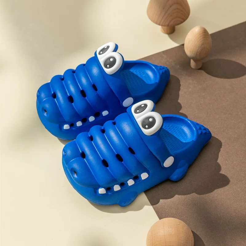 Pantofole Estive Donna In EVA A Forma Di Cartone Animato, Morbide, Antiscivolo E Leggere, Con Occhi Grandi E Denti, Per Casa, Doccia E Spiaggia