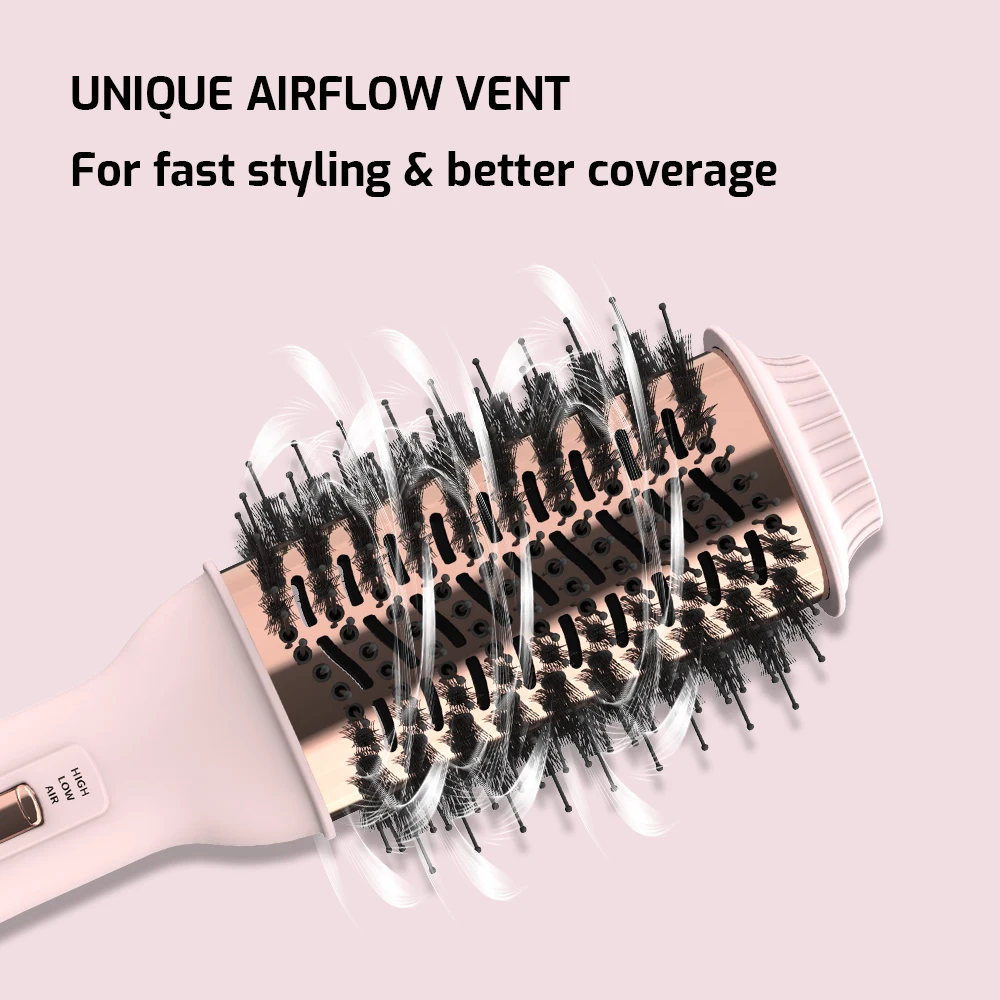 فرشاة تصفيف فاخرة حرارية