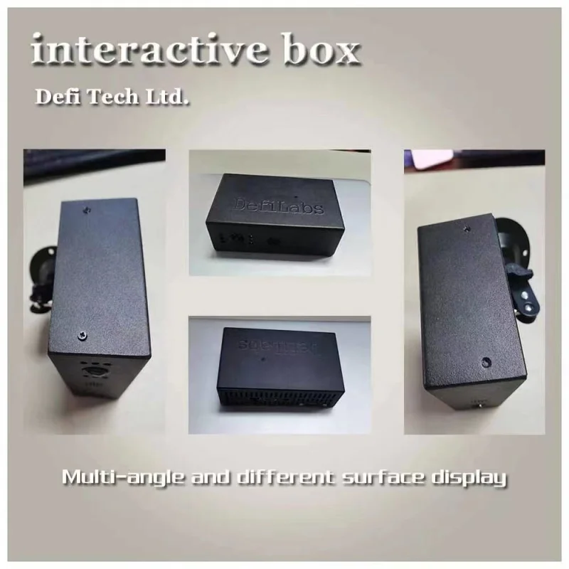 DefiLabs Interactive Wall and Floor Projection Android Interactive Box With IR Camera of 52 Games for KIDS Children