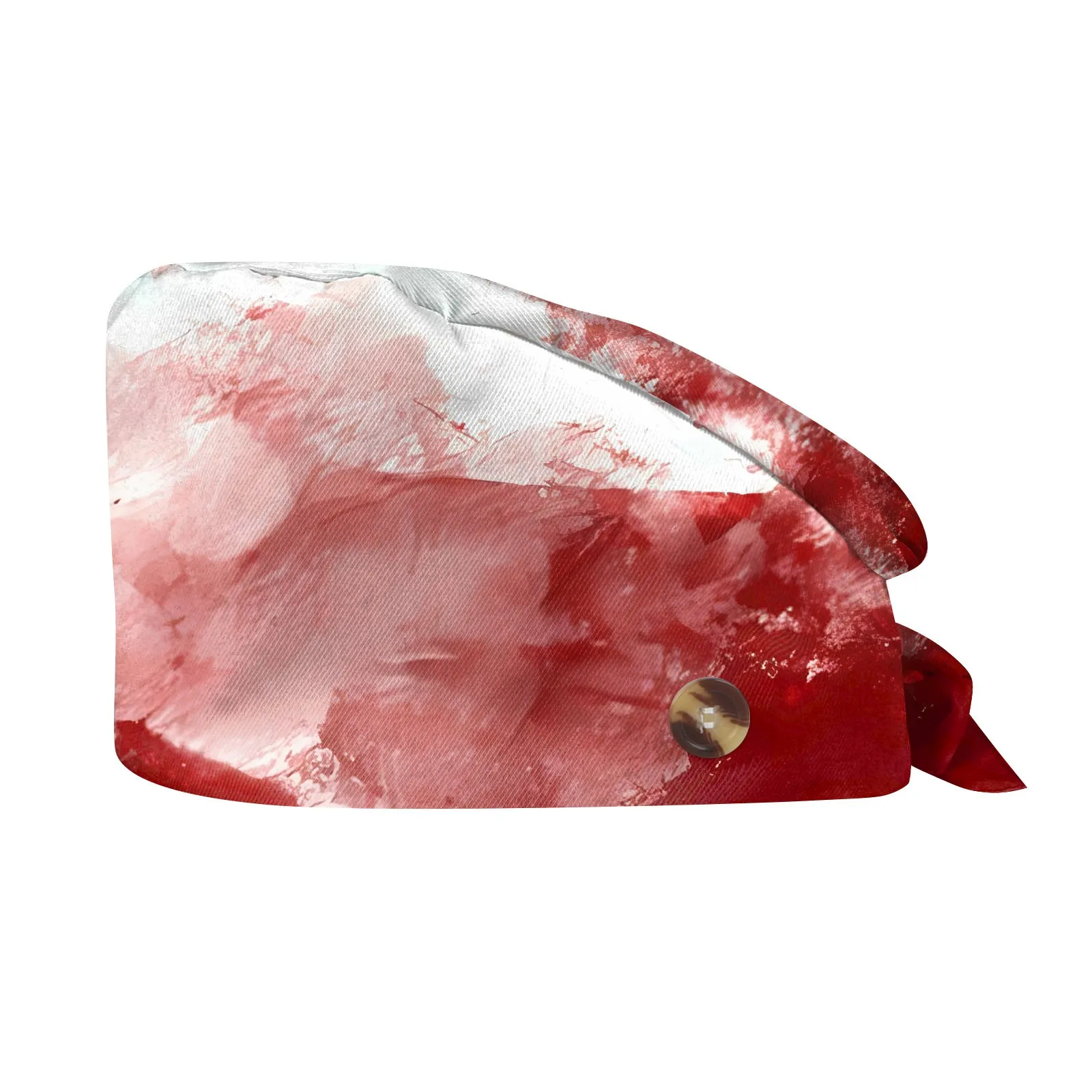 Halloween Print Work Cap Surgical Caps Woman And Man Medical Blood Cap Blood Print Surgery Shop Lab Beauty Work Accessories