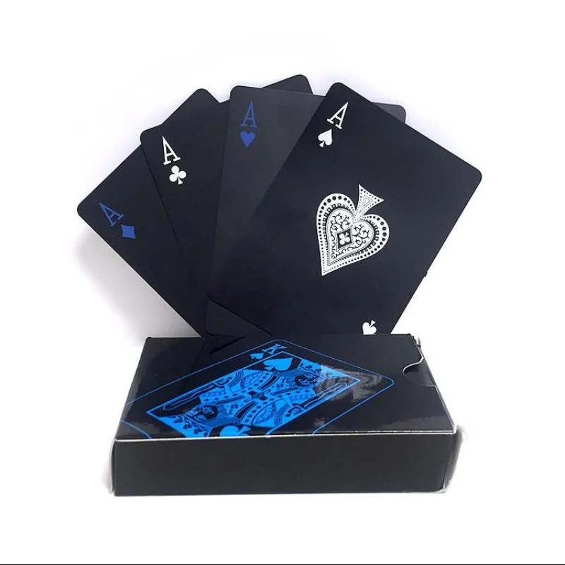 Playing Cards Plastic Playing Cards Secretly Marked Playing Cards See Through Playing Card Magic Cards Outdoor Indoor Camping Recreation Pocket Magic Card Universal