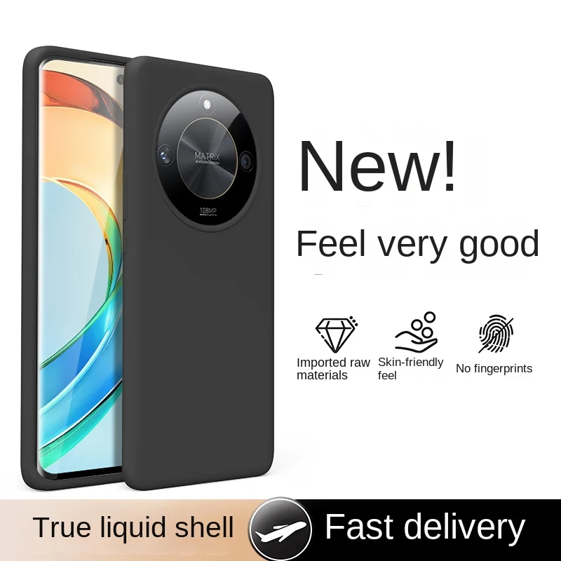 Premium Shockproof Silicone Phone Case - Soft, Skin-Friendly Protective Back Cover
