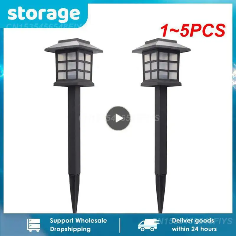 

1~5PCS Led Solar Pathway Lights Waterproof Outdoor Solar Lamp for Garden/Landscape/Yard/Patio/Driveway/Walkway Lighting