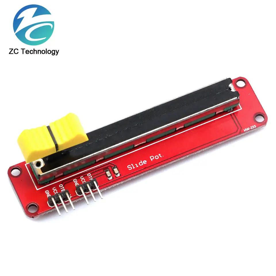 Slide Potentiometer 10K Linear Module Dual Output for Arduino AVR Electronic Block image 1