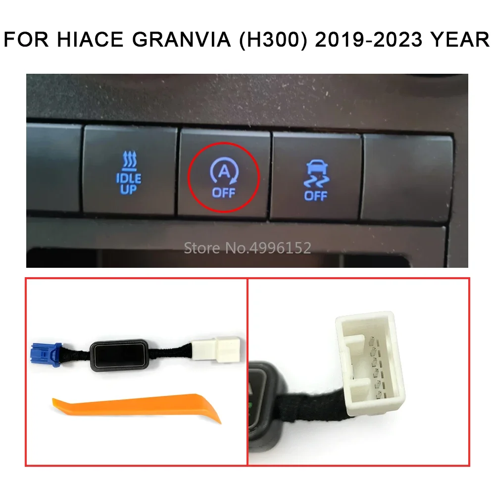 Für toyota hiace granvia h300 2007-2012 Auto Auto Start & Stop Cancel ler Stop Start Motor Eliminator Gerätest ecker Kabel deaktivieren