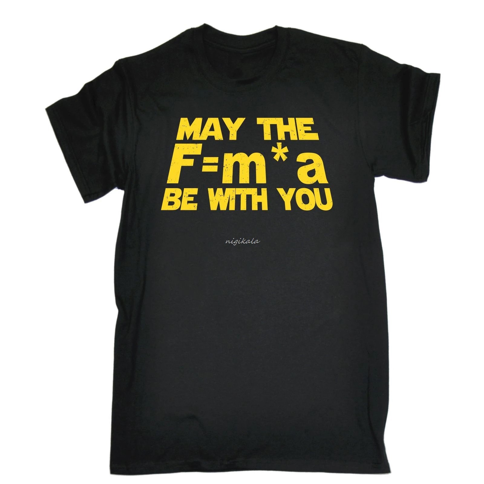 Футболка с надписью MAY THE F = M * A BE WITH YOU, физика, Джик, девиз на день рождения, забавный подарок, 123 футболка для мужчин, футболки с принтом Футболка с надписью MAY THE F = M * A BE WITH YOU, физика, Джик, девиз на день рождения, забавный подарок, 123 футболка для мужчин, футболки с принтом