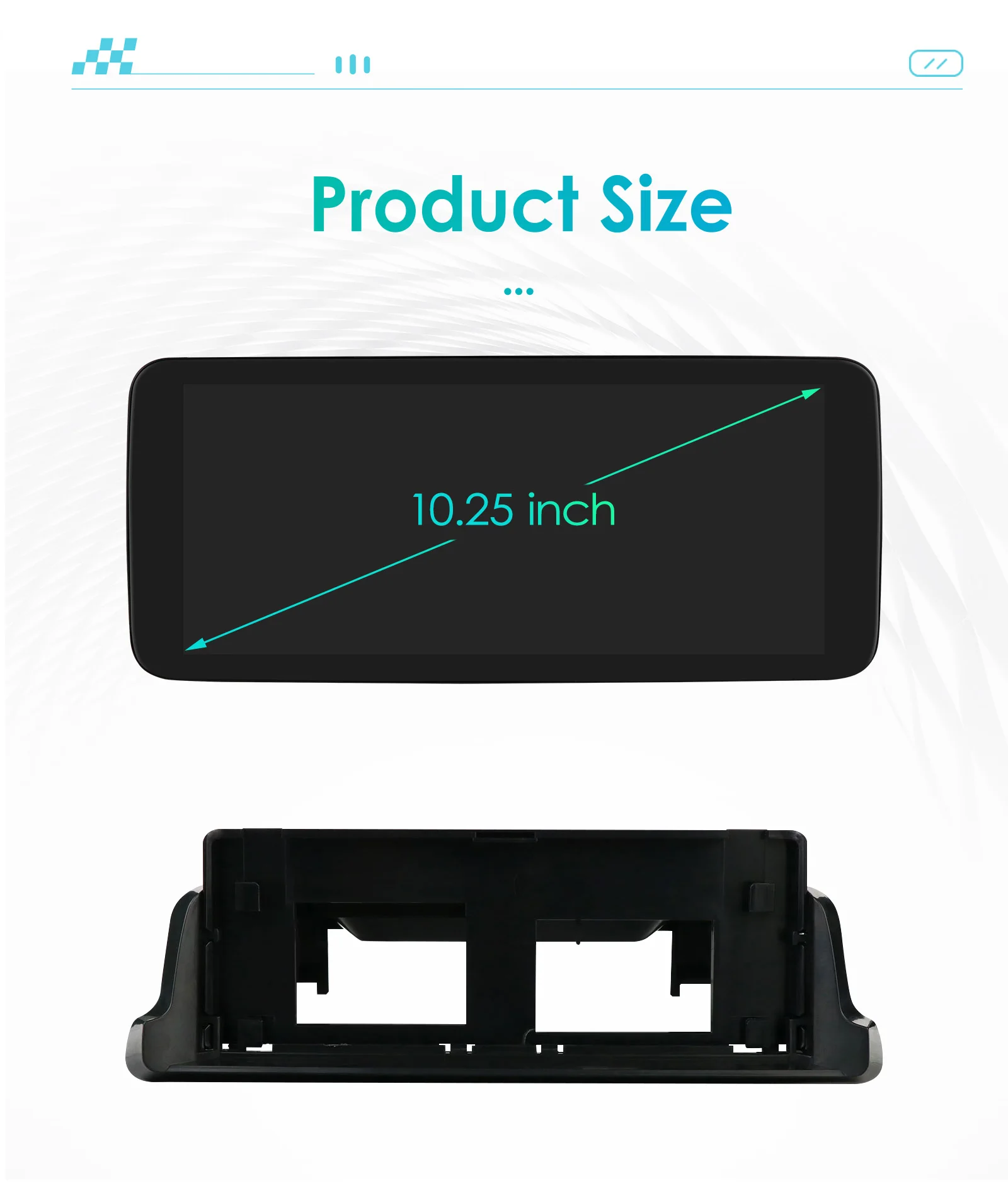 10,25-Zoll-Android-Autoradio für Mercedes Benz C-Klasse W205 GLC X253 NTG 5.0 2015 - 2018 Multimedia-Player GPS intelligentes Carplay – Detail 29