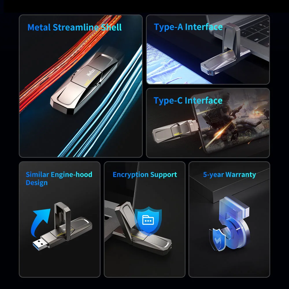 USB 3.2 Flash Drive 256GB Type C - Image 3