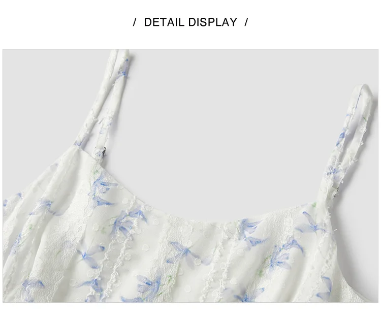 Dress Women Forest-Themed Fresh And Delicate Summer New Romantic And Artistic Lace Gentle Floral Dress