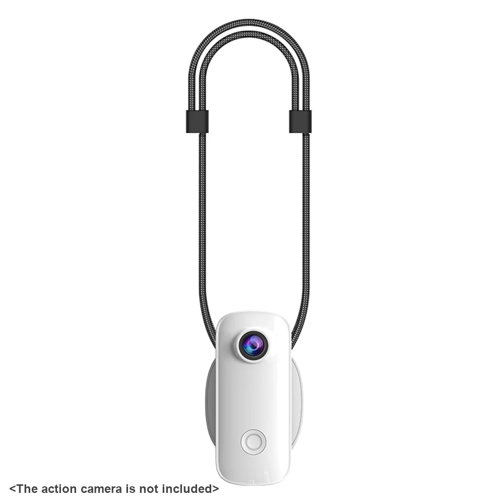LIBRNTY Support Sangle Épaule Caméra Action 360° - Fixation Pivotante Pour GoPro Xiaomi SJCAM
