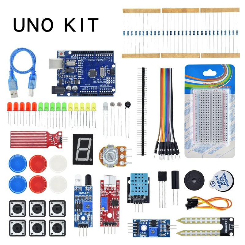 Adatto Per Uno R 3 Basic Starter Kit, Compatibile Con Arduino Maker Kit, Bread Board Kit Fai Da Te