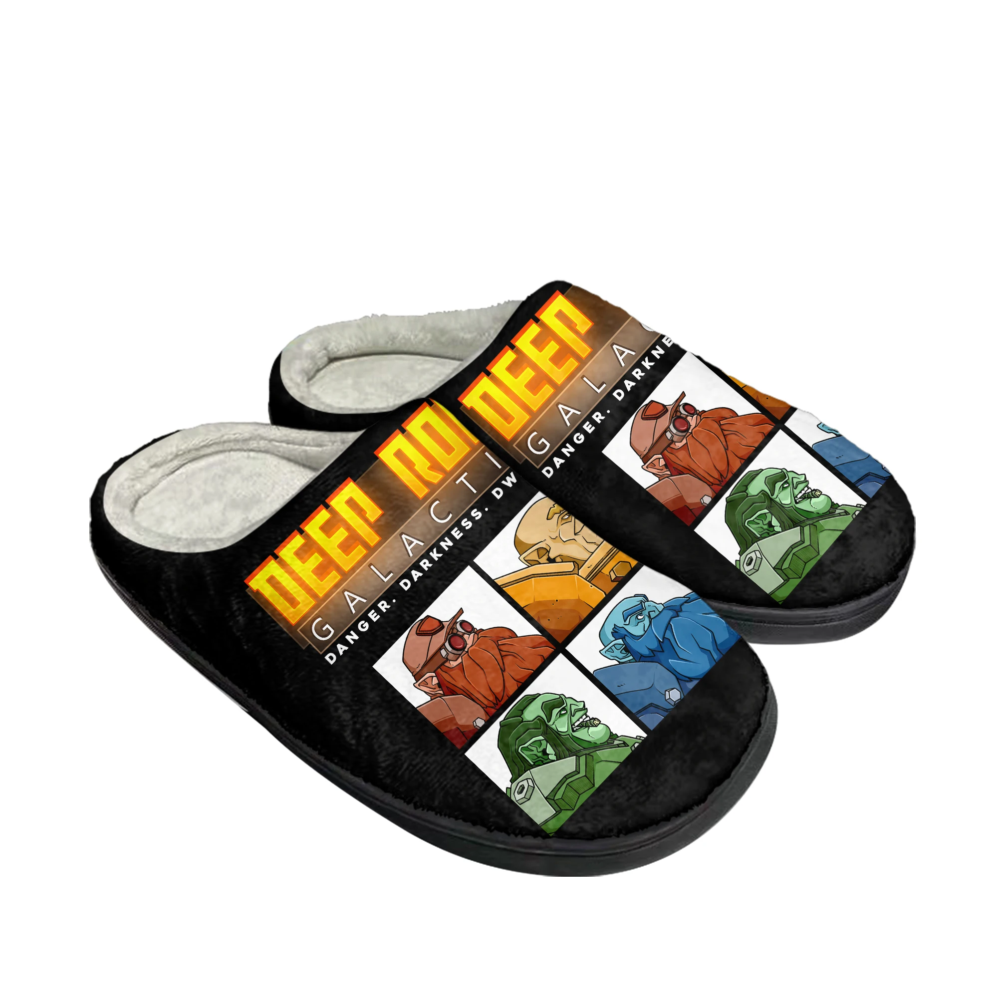 

Deep Rock Galactic Home Cotton Slippers Cartoon Game Men Women Teenager Plush Bedroom Casual Keep Warm Shoes Tailor Made Slipper