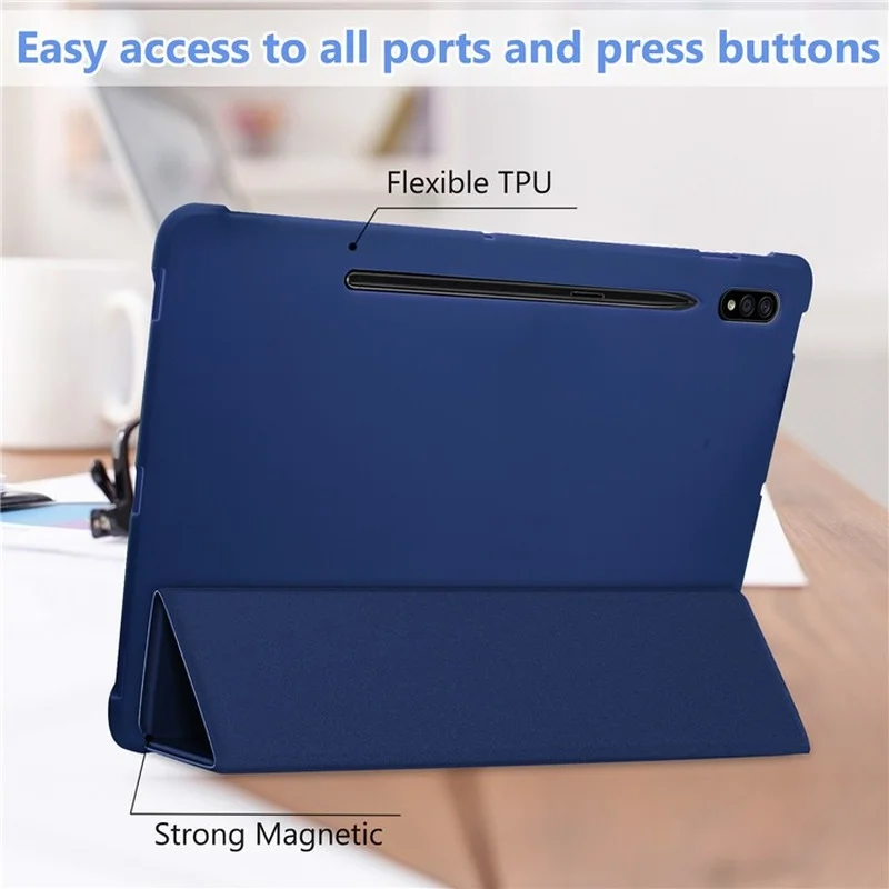Capa Magnética Inteligente para Samsung Galaxy Tab Estojo para s7 11 Sm-t870 T875 s6 10.5 s9 s8 2023 Sm-x700 X706 11 2023 - Imagem 4
