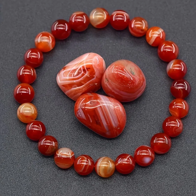 Red Stripe Agate
