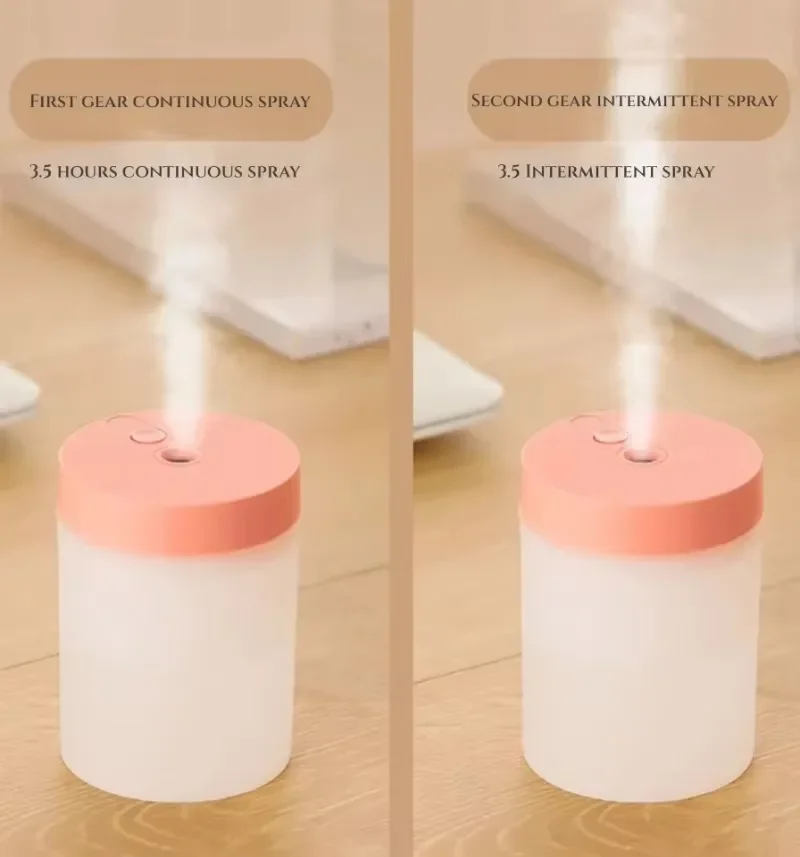 220/200ML Mini Air Humidifier Portable USB Essential Oil Diffuser Car Diffuser Home Bedroom Humidifier Air Cleaner