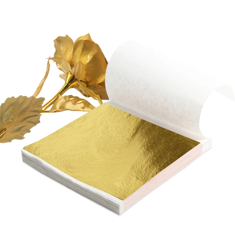 13x13.5cm Black Foil Paper Gold Leaf Sheet in Arts and Crafts Furniture