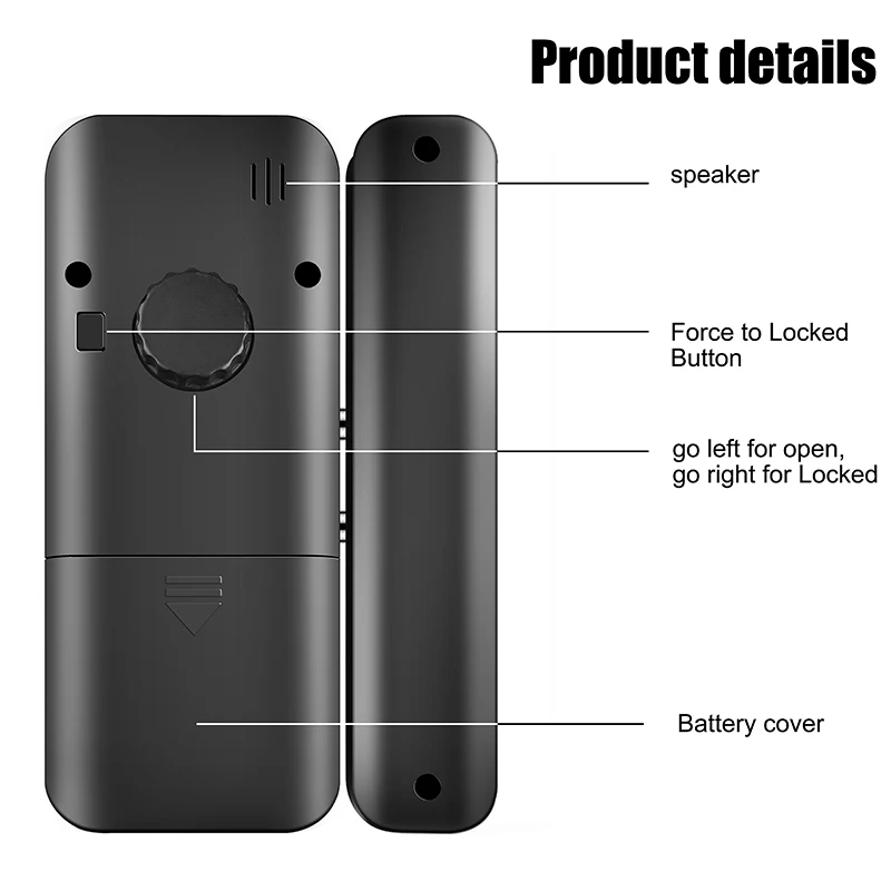 Waterproof Glass Door Fingerprint Lock Outdoor Password Lock Free Opening Framed Door Rainproof Storefront Electronic Smart