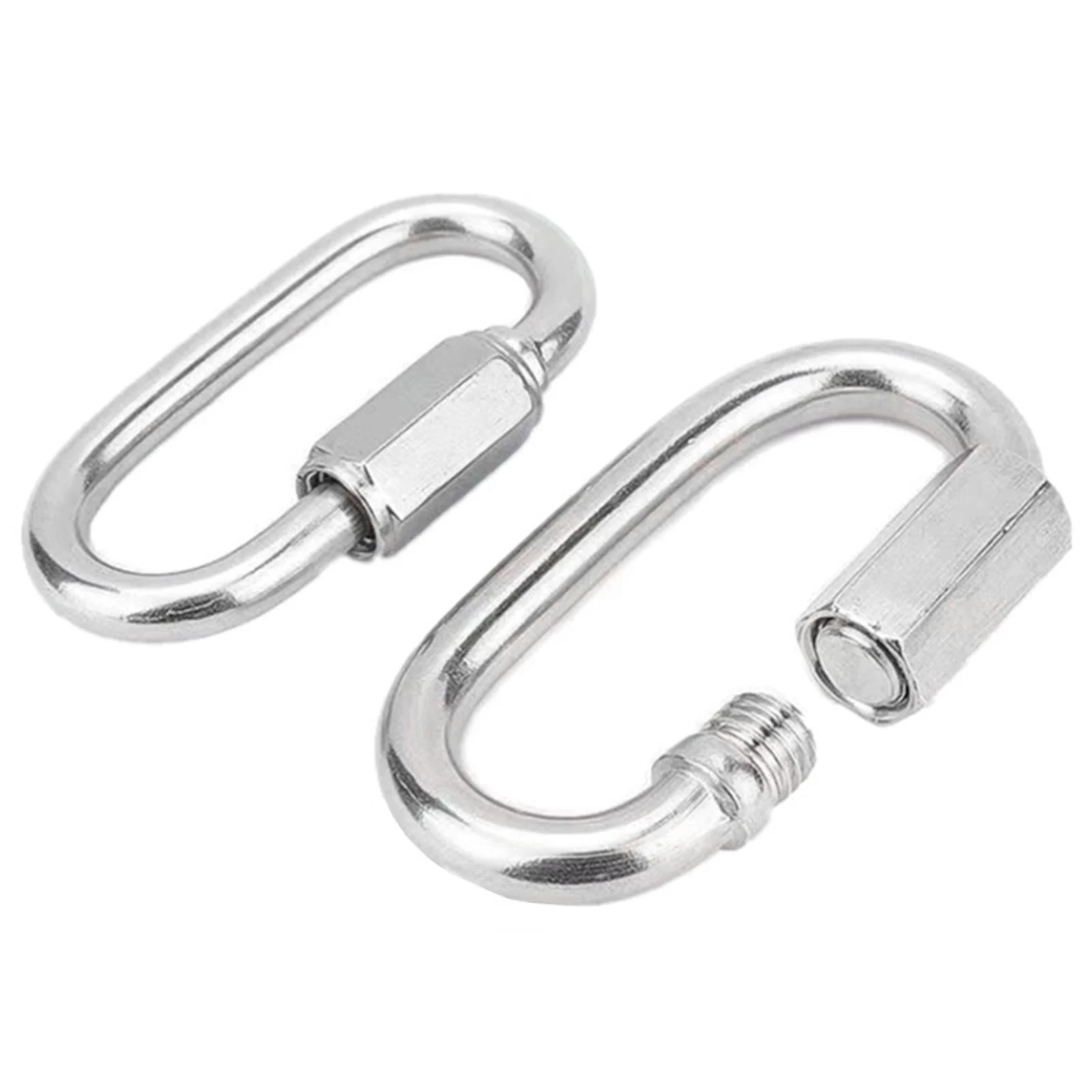 8PCS Carabiner Set Multipurpose For Key Camping Survival EDC Outdoor Keychain Clip Alloy Tactical Caribiner Hook Karabiners