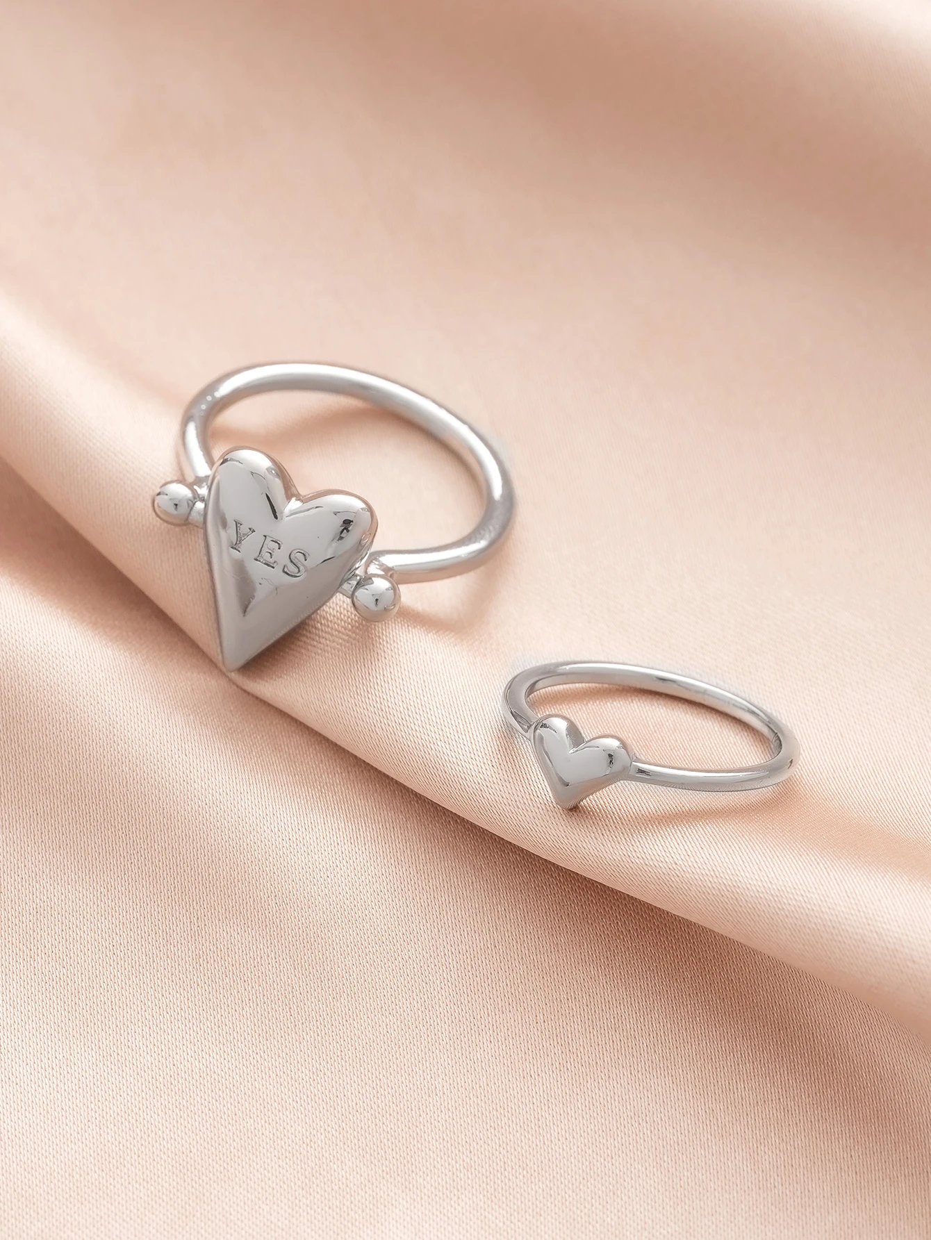 Flip Decoration Ring Couple