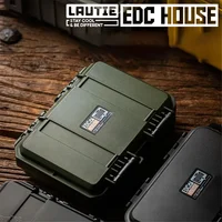 High Quality 15x12x4.6cm Tool Box Waterproof Organizer Strip High Sealing Drop Resistance Shockproof with Sponge for EDC Tool 1