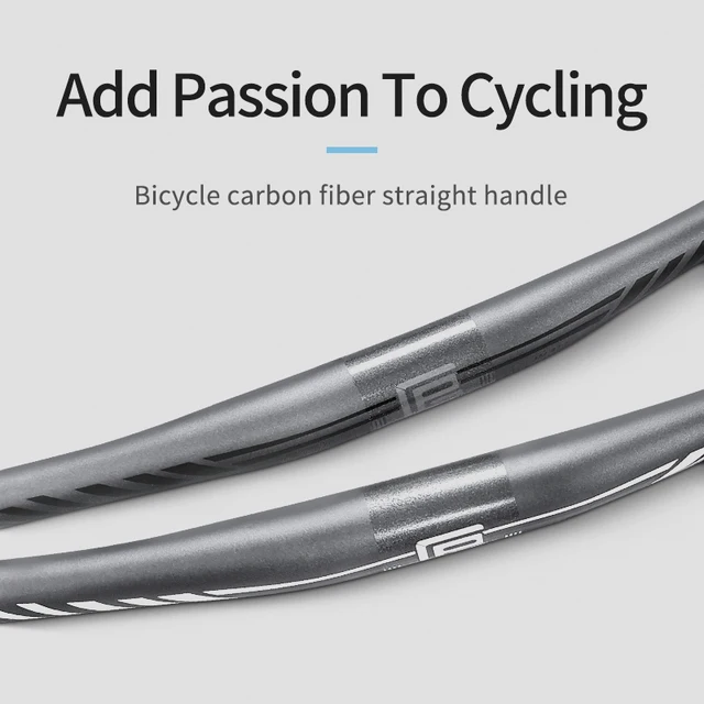 Potence Velo Carbon Bike Handlebar 3K Glossy Bicycle Handlebar