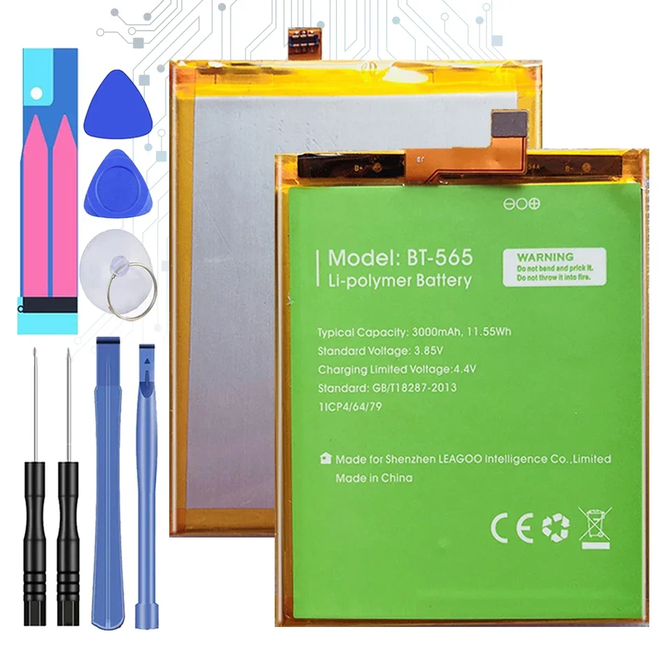 

Аккумулятор для мобильных телефонов Leagoo KIICAA Mix T5 T5C BT565 & BT566