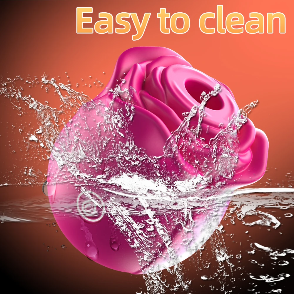Female Sex Toys Vaginal Vibrators Clit Sucking Vibrator Clitoris Vibrator Vibrator Sex Toy Rose Sucking Vibrator Rose Shape Vagina Sucking Vibrator Nipple Massager Clitoral Vacuum Stimulator Vibrating Female Masturbator Sex Toys for Adults